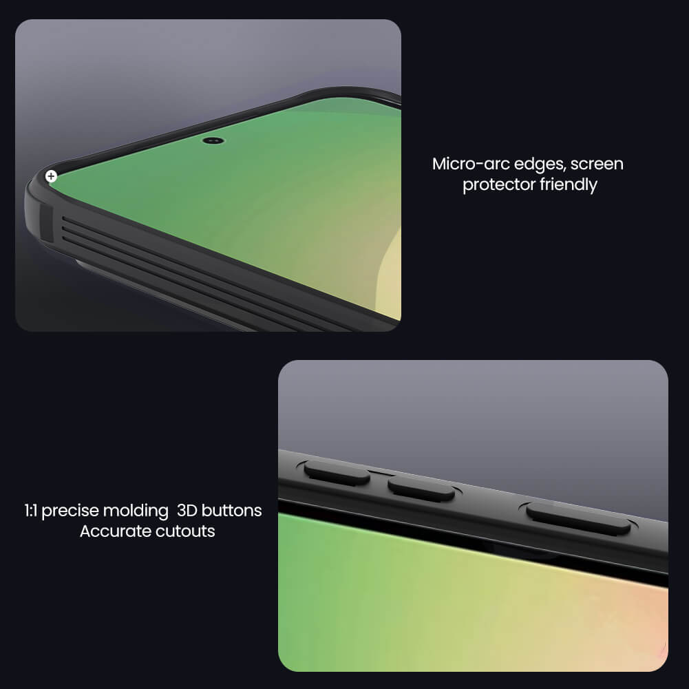 Чехол-крышка NILLKIN для Samsung Galaxy A57 (серия CamShield Pro Magnetic case Clear version)